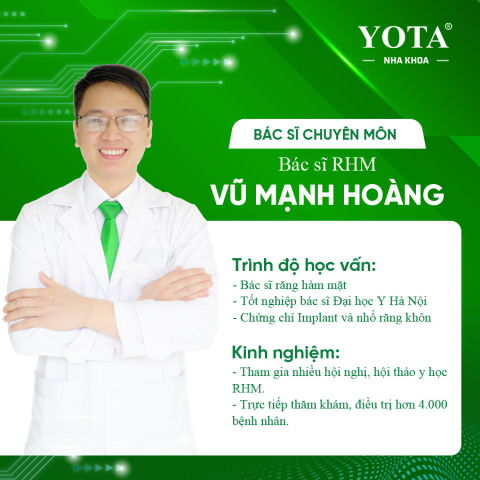 Bác sĩ Vũ Mạnh Hoàng